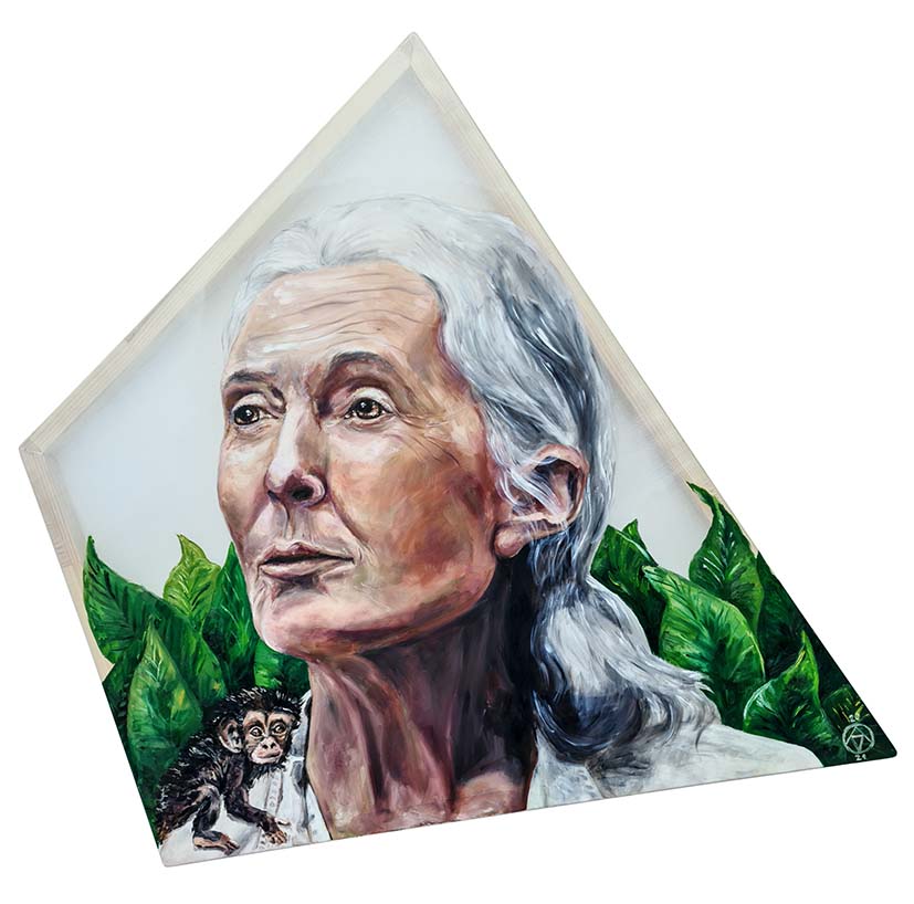 Portrait of Jane Goodall