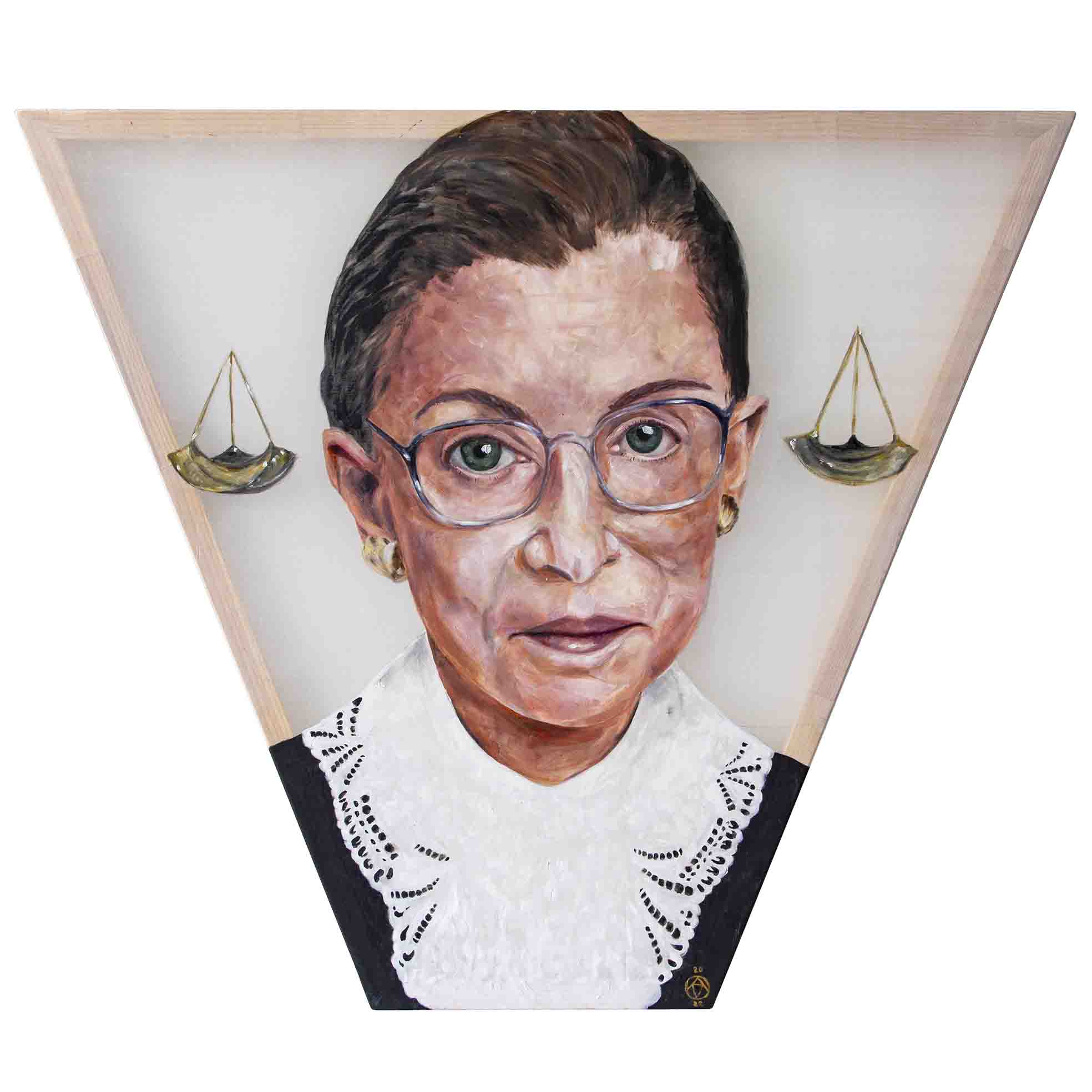 Portrait of Ruth Bader Ginsburg